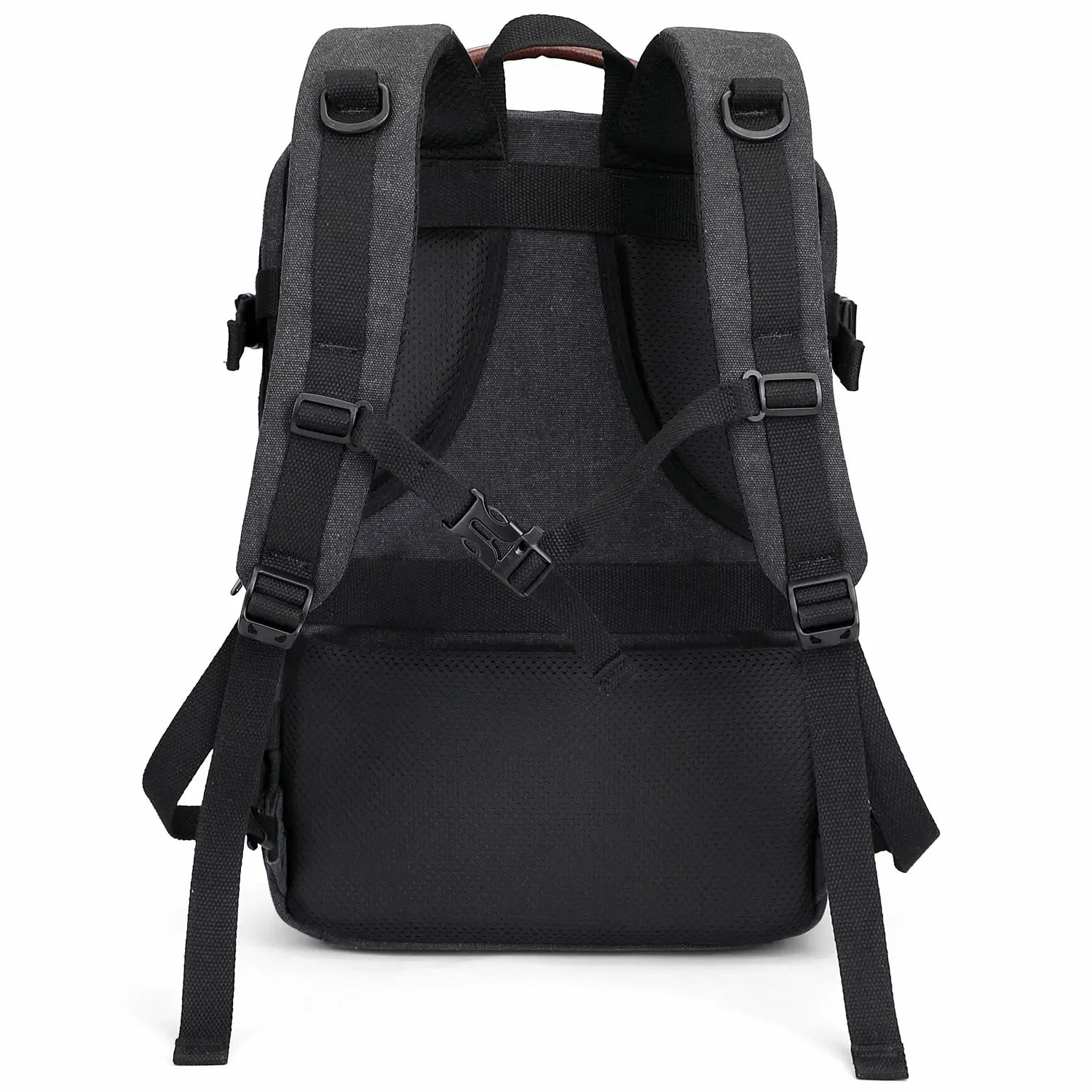 Men’s Canvas Travel Backpack TSA Vintage Carry-On Bag A8012