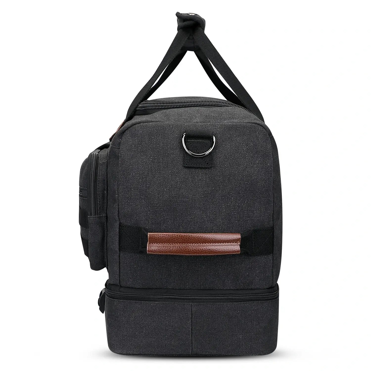 Classic Vintage Canvas Duffel Bag with Toiletry Set A8010-2