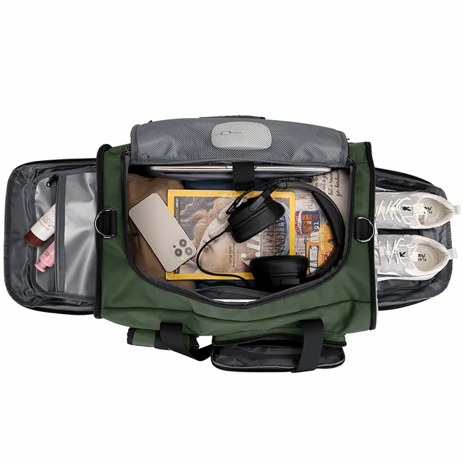 witzman b693 nylon duffel bag
color_green