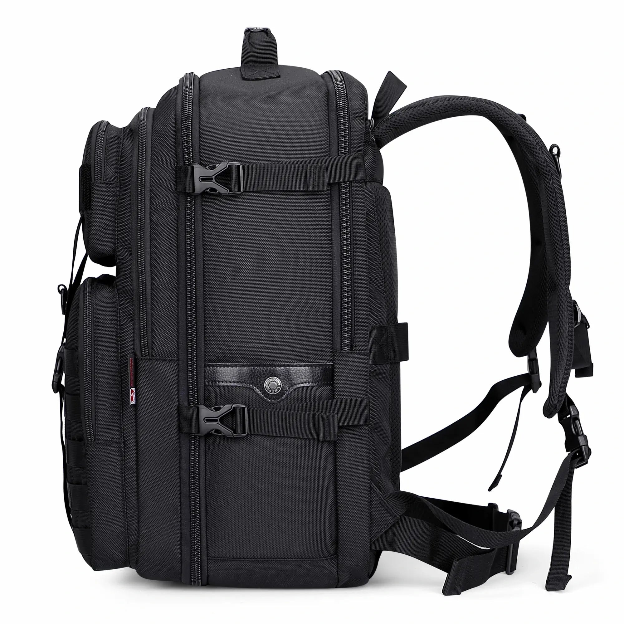B688 Best large travel backpack carry on luggage bag black backpacks 45L fit 17 inch laptop