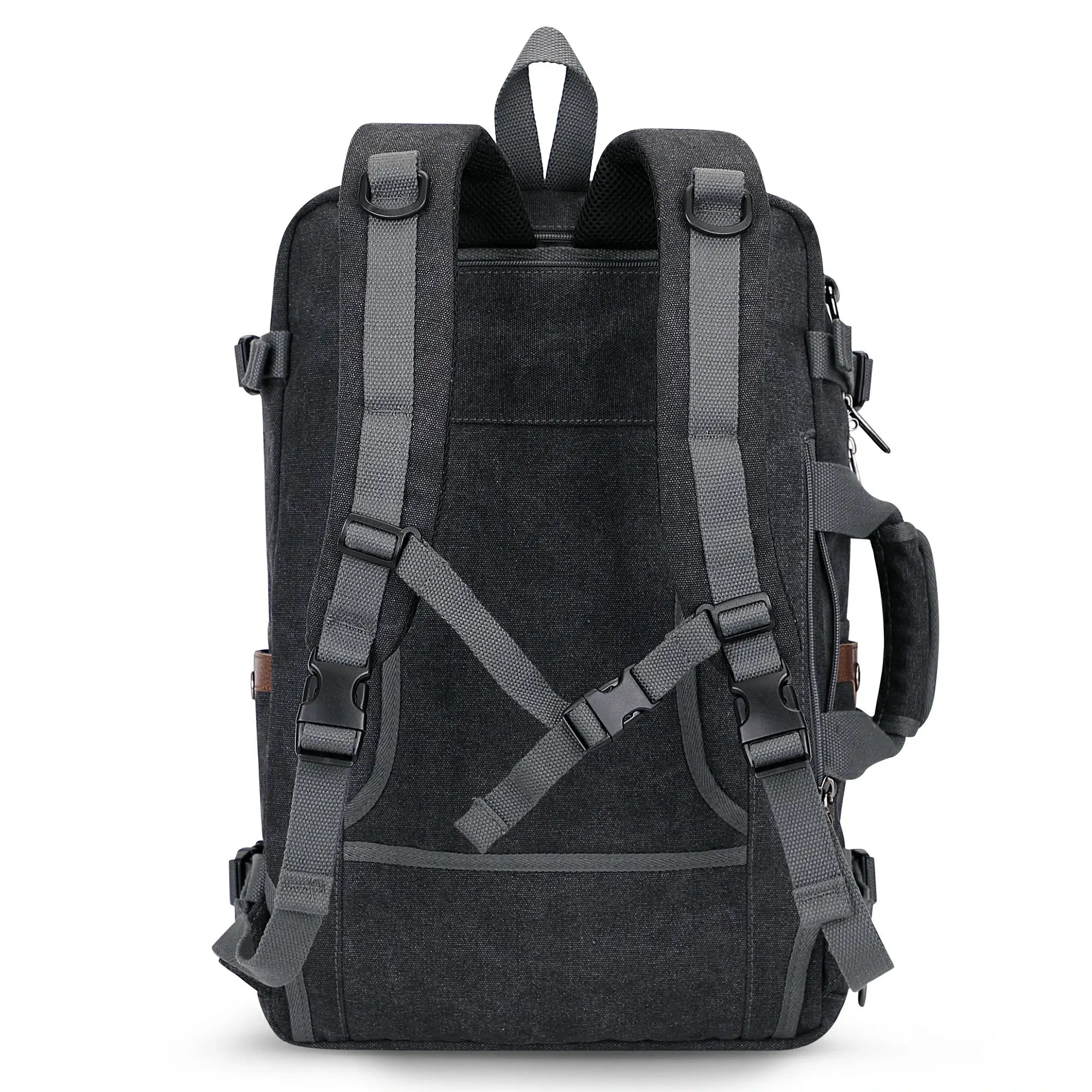 Canvas 3‑in‑1 Carry on Travel Backpack A6617-3
