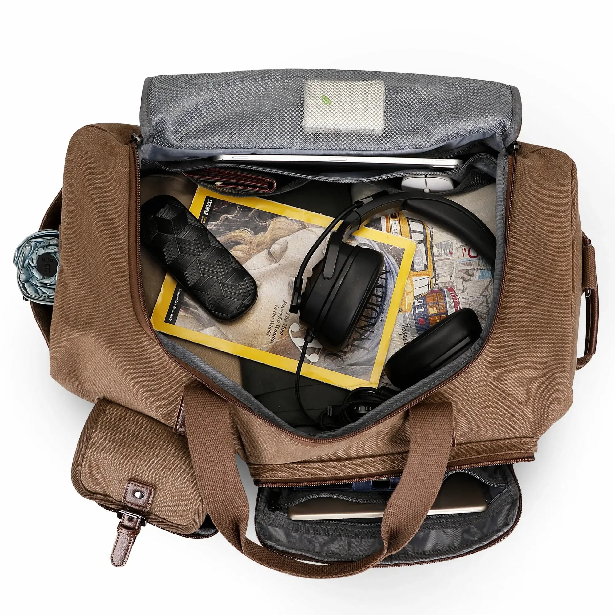 Canvas Weekender Duffel Bags Large-Capacity A8010