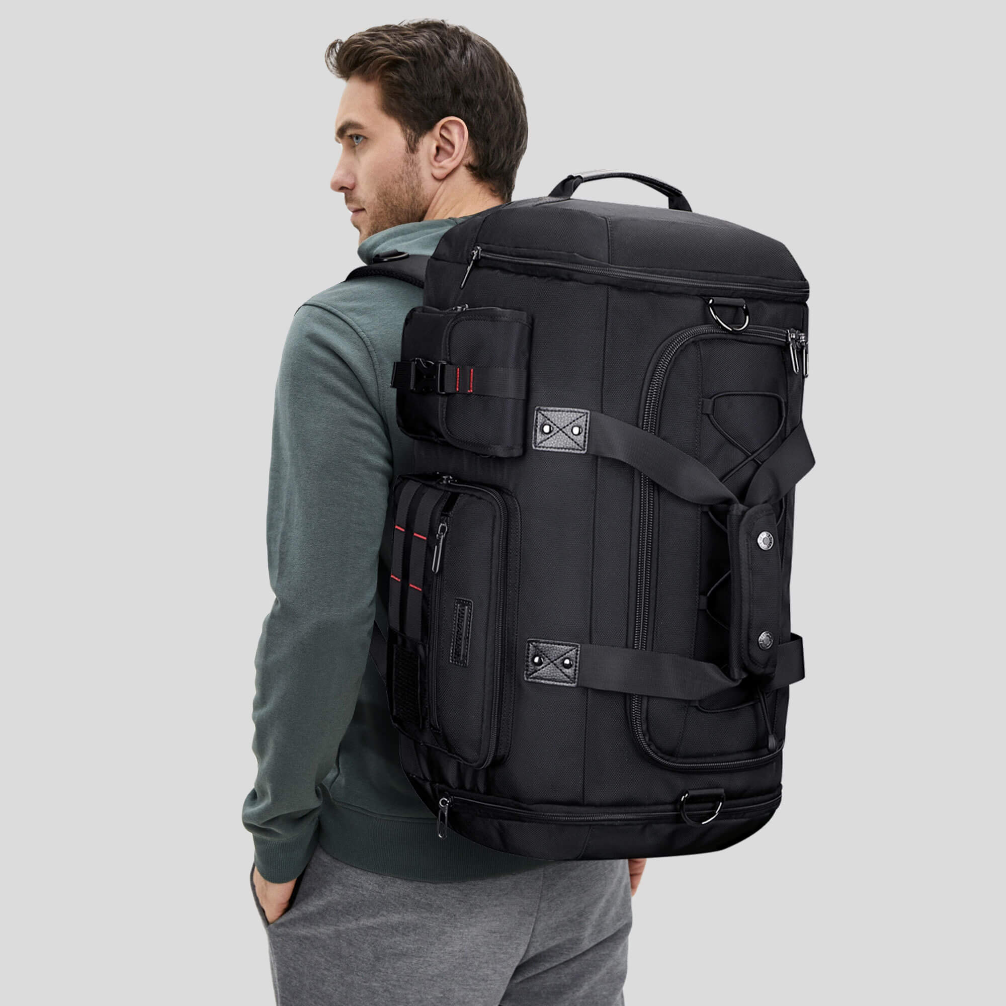 Große Reisetaschen mit Schuhfach Einkaufstasche