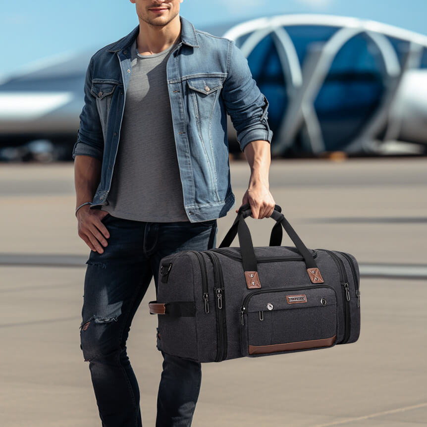 Duffle Bags for men ,black duffel bag