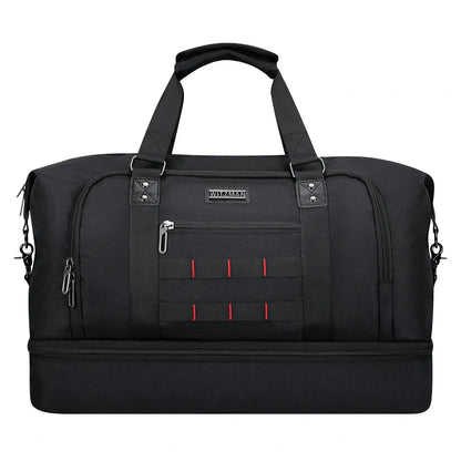 Travel Duffle Bags for Men Weekender Bags With Toiletry Bag Sets black