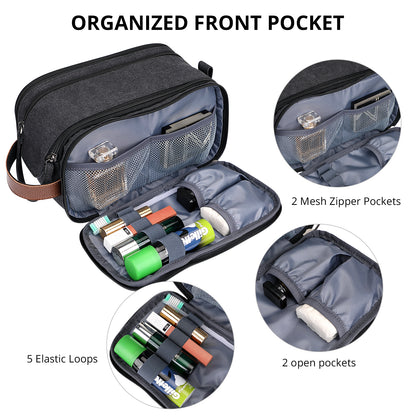Black Toiletry Bag travel bag