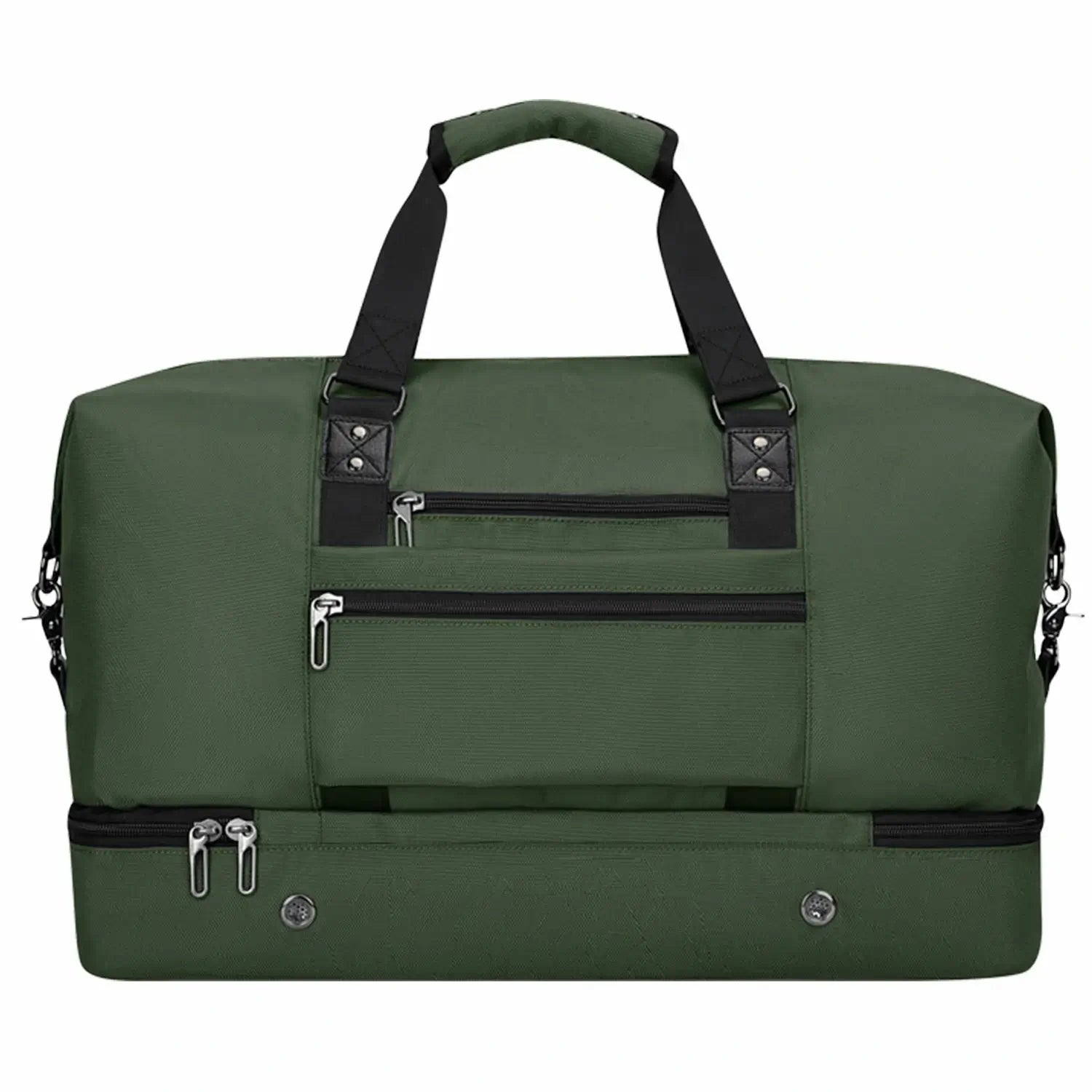 Large weekender duffle bag witzman b696 #color_green