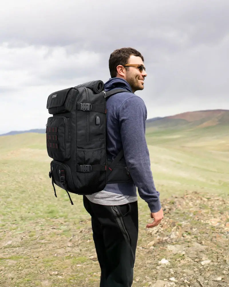 Suburban leisure travel backpack for men witzman b682