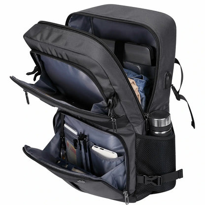 laptop travel backpack business carry on pack #color_grey