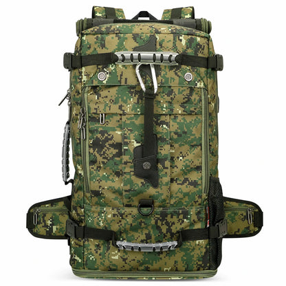 witzman b681 nylon travel backpack for men carry on bag #color_camo