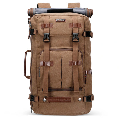 witzman best carry-on backpack for international travel backpacks brand brown bag for men weekender bag #color_brown