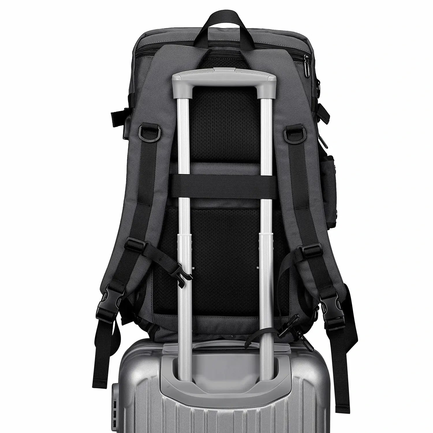 laptop travel backpack business carry on pack #color_grey