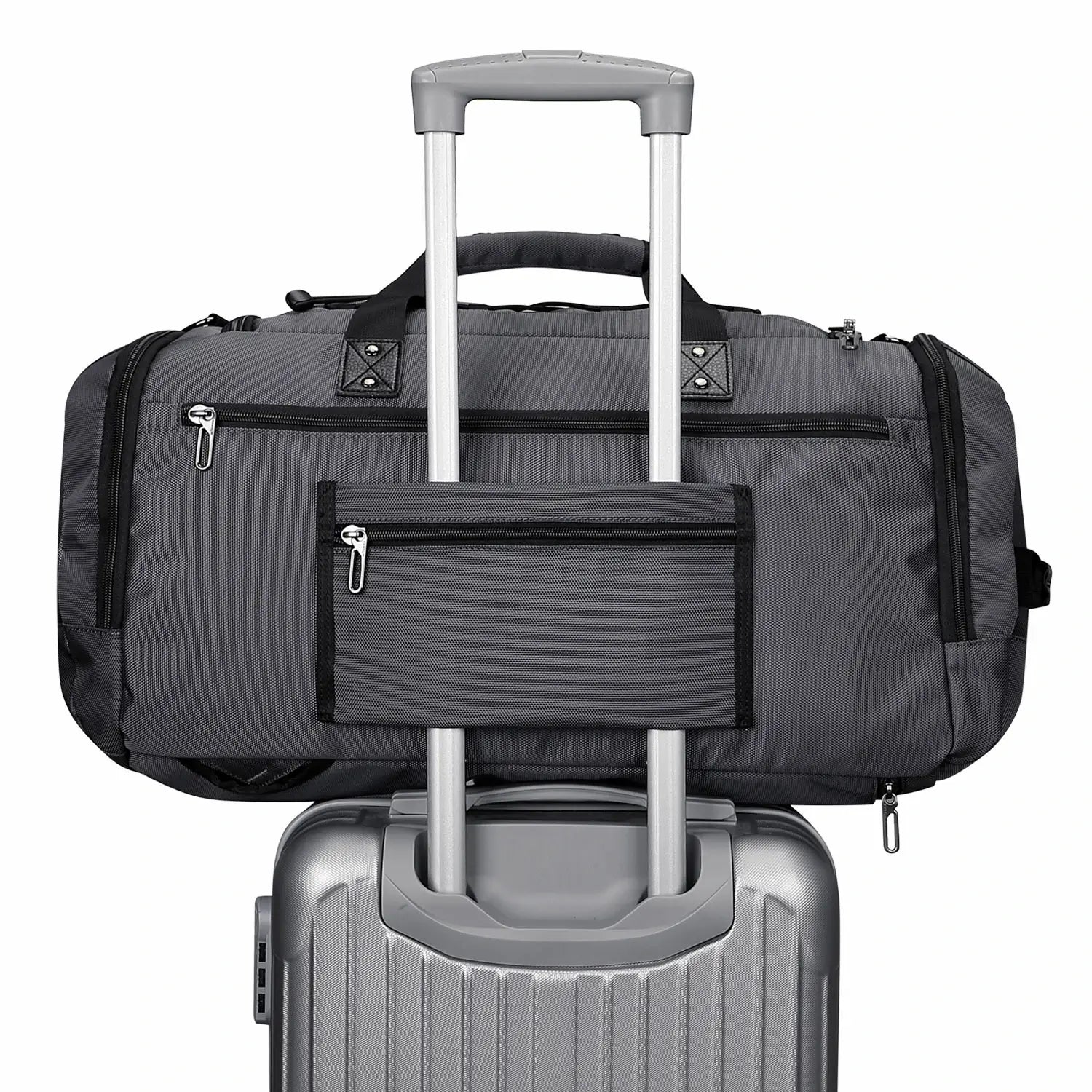 witzman b693 nylon duffel bag 
 #color_grey