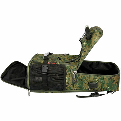 witzman b681 nylon travel backpack for men carry on bag #color_camo