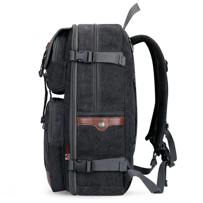 Canvas 3‑in‑1 Carry on Travel Backpack A6617-3