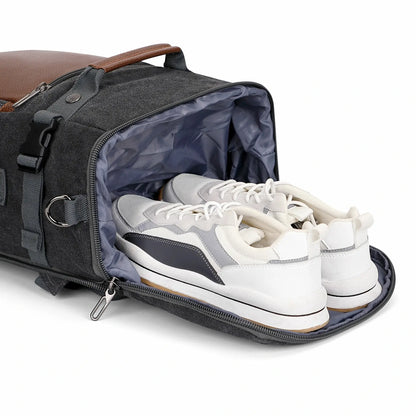 Carry on Vintage Travel Duffel Backpack 18.5 inch A2020-2