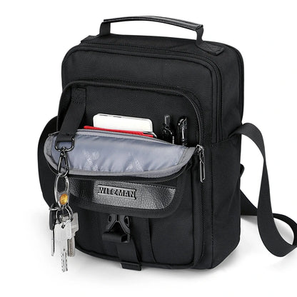 Bolso de hombro de viaje ligero, pequeño y casual, ideal para el trabajo y los viajes.