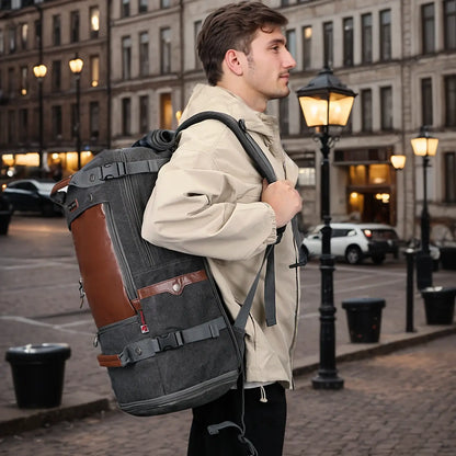 Sac à dos de voyage en toile pour homme 22,5 pouces 