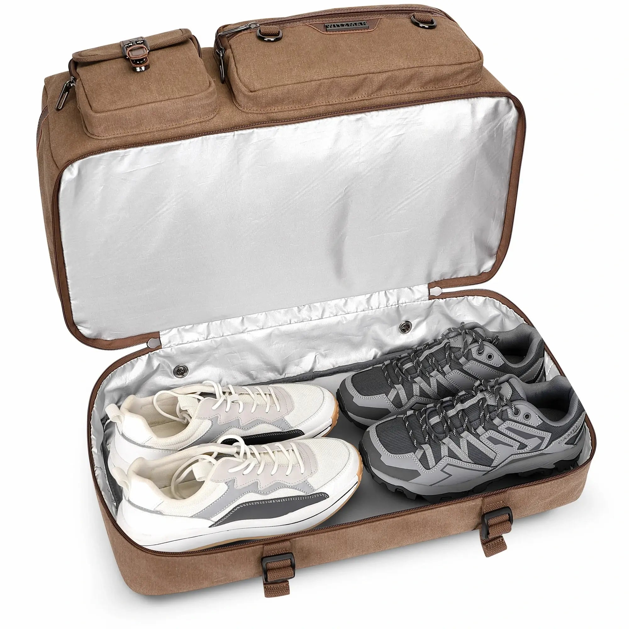 Canvas Weekender Duffel Bags Large-Capacity A8010