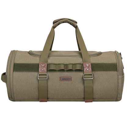Army Green Canvas Large Travel Duffel Bags