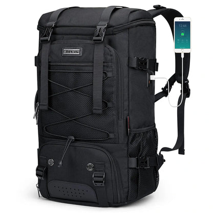 Men’s 3-in-1 convertible travel backpack with shoe compartment witzman b715