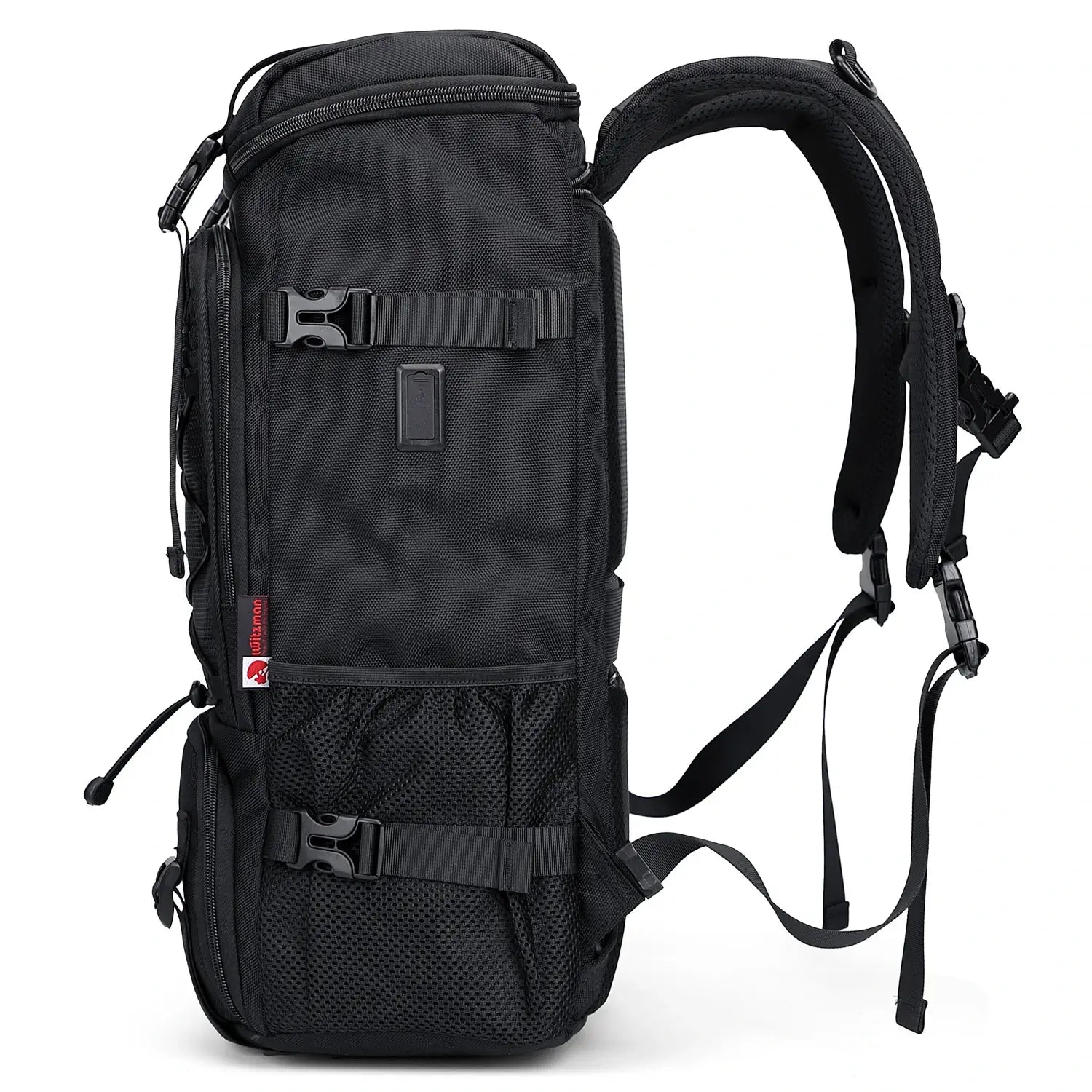 Men’s 3-in-1 convertible travel backpack with shoe compartment witzman b715