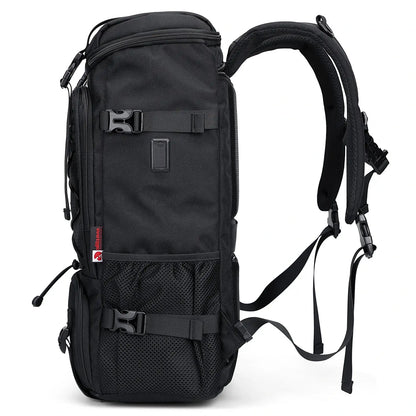 Men’s 3-in-1 convertible travel backpack with shoe compartment witzman b715