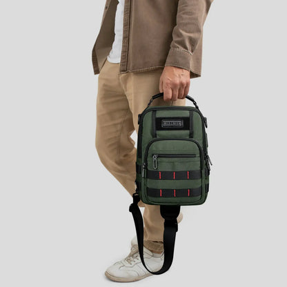 Men’s Nylon Sling Chest Bag Crossbody Casual Daily Bag B730