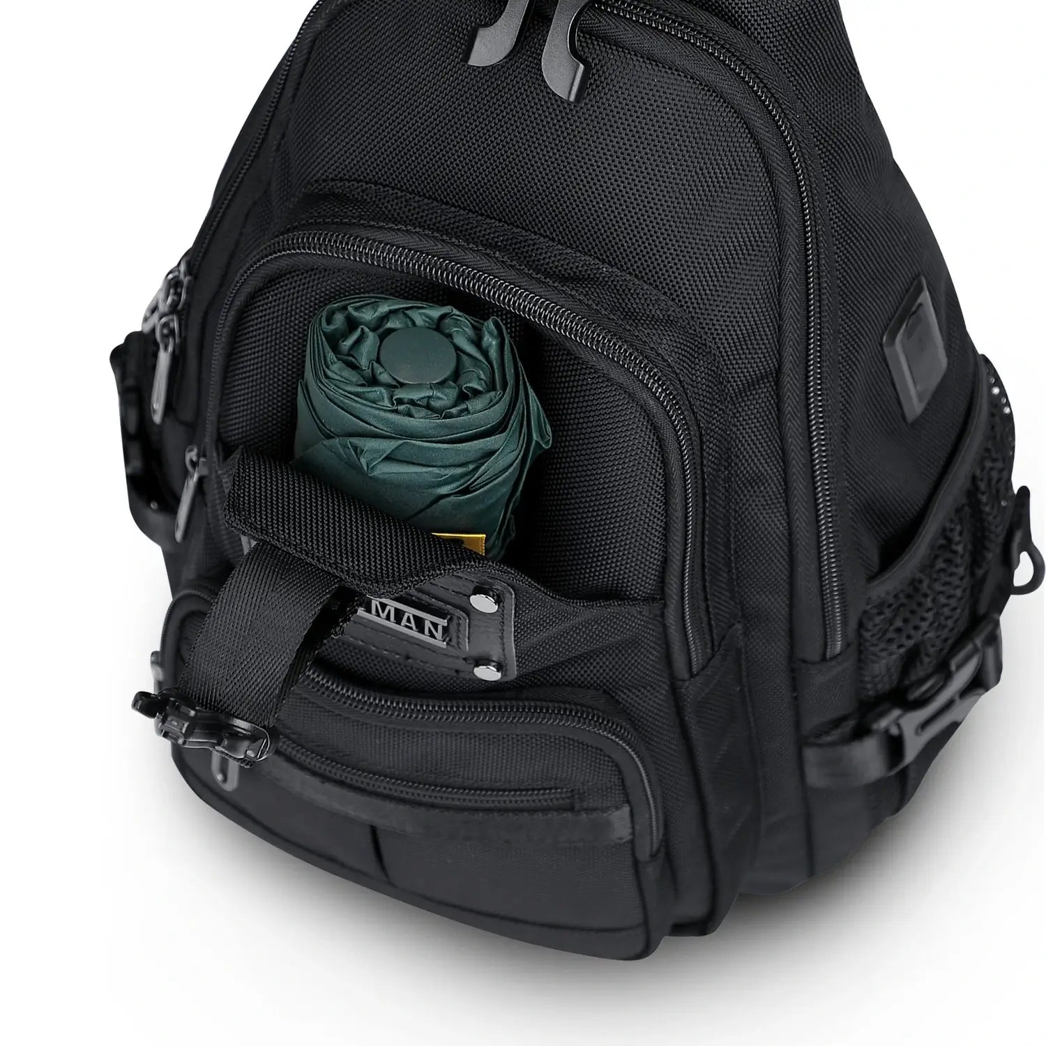 Casual Nylon Chest Bag Triangular Crossbody Sling Bags For Men B735